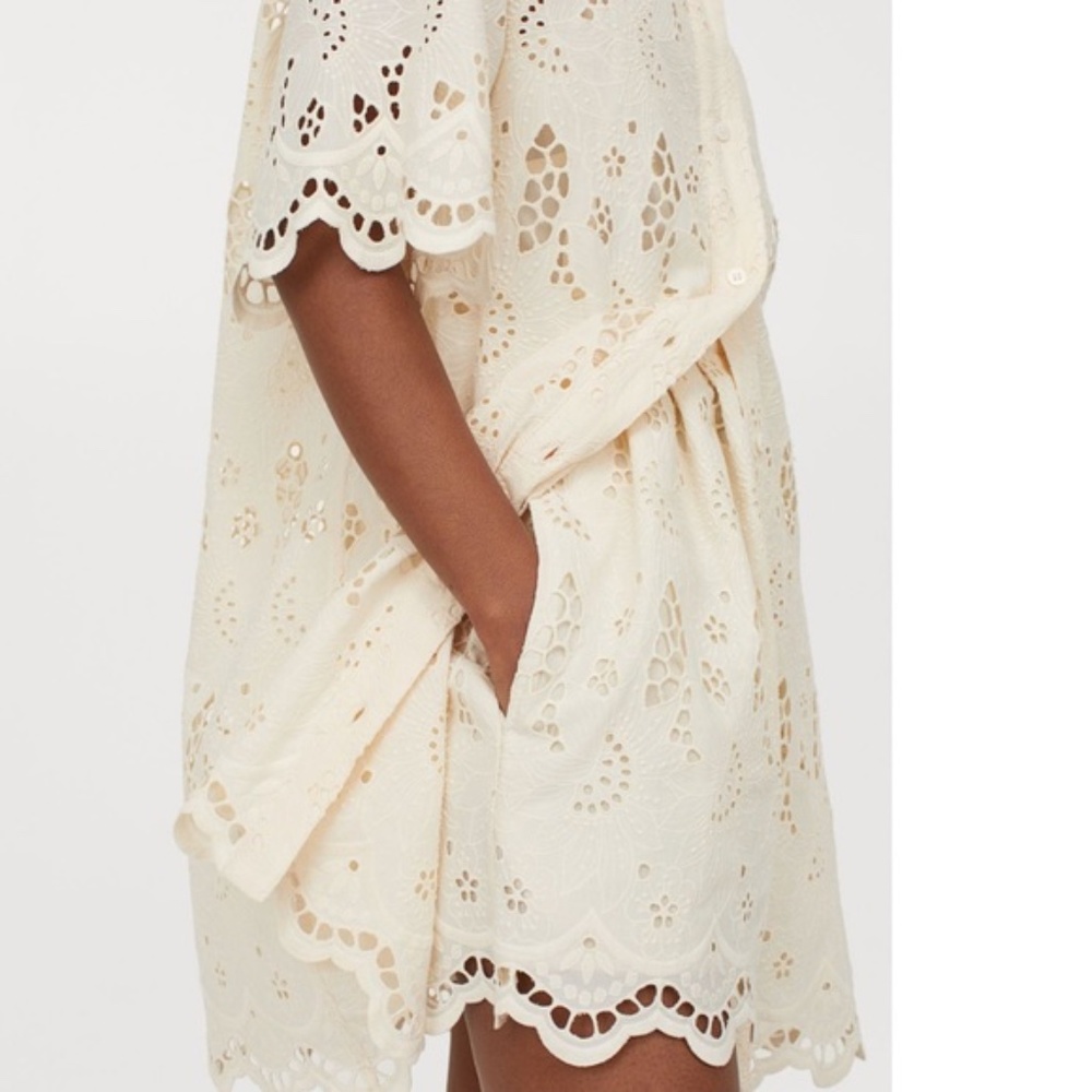 H&M Eyelet Embroidery Shorts